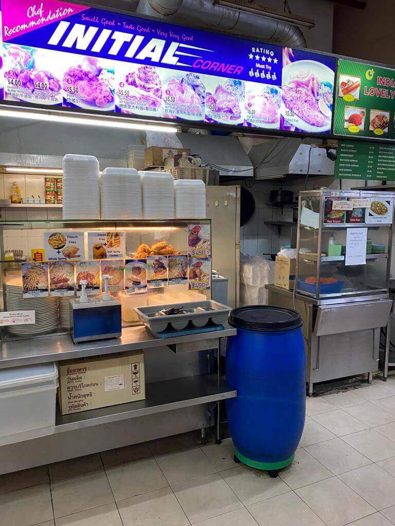 Hawker stall for rent 