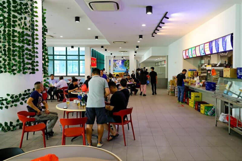 kakibukit new canteen for rent 2 stall left