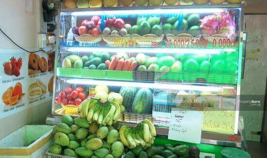 Fruit Stall with all the equipment