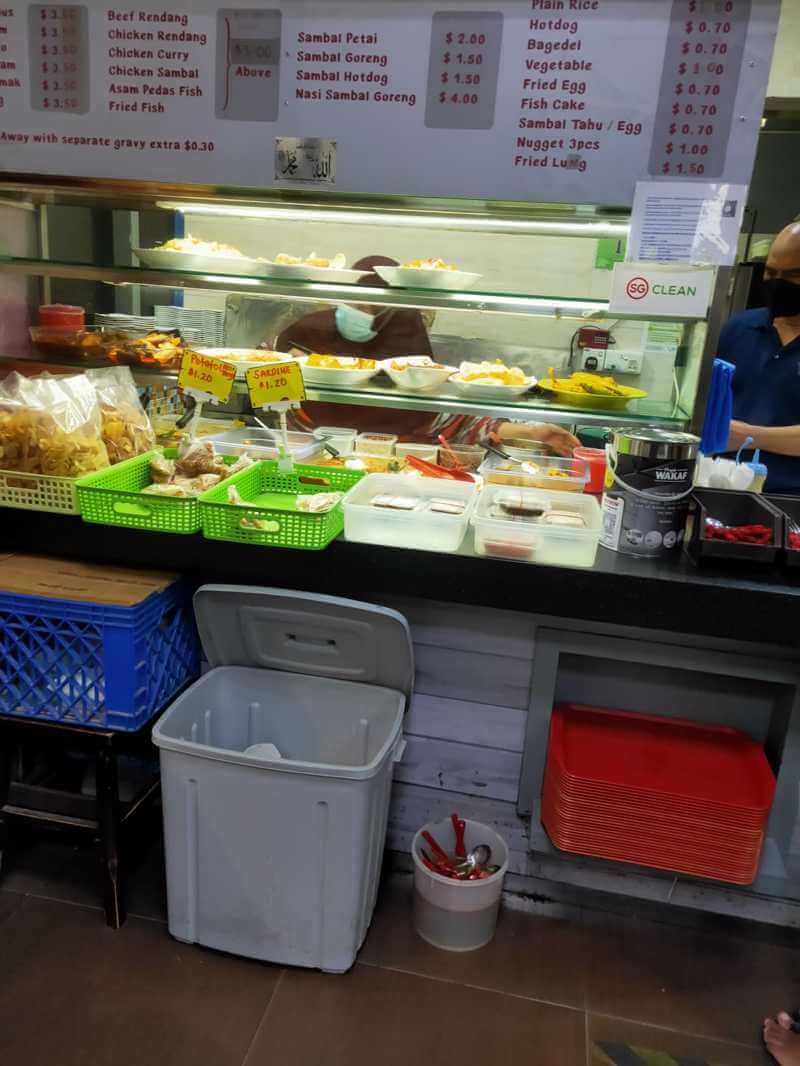 Nasi Padang Stall for Takeover in Bukit Panjang