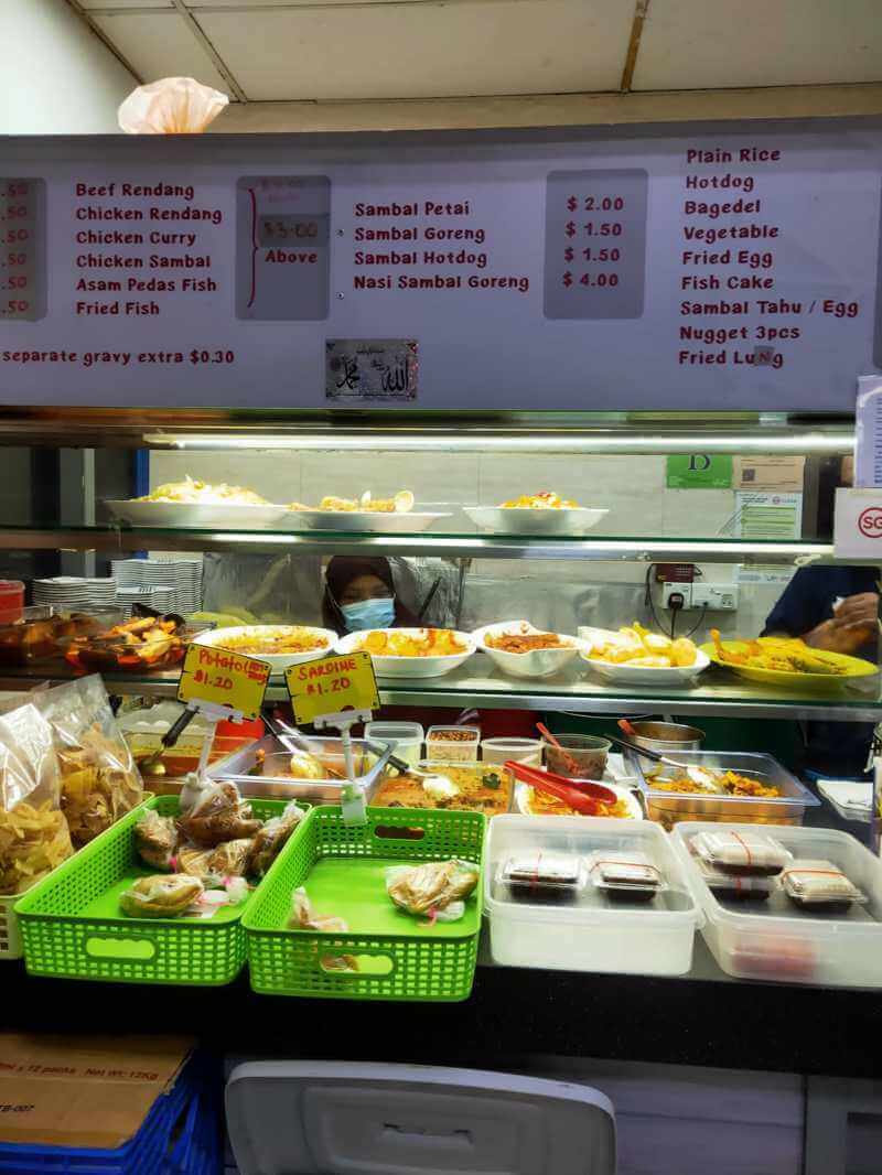 Nasi Padang Stall for Takeover in Bukit Panjang