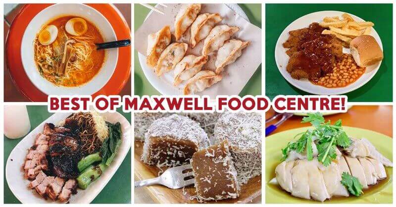 Hawker Stall for Rent at Maxwell Hawker Center