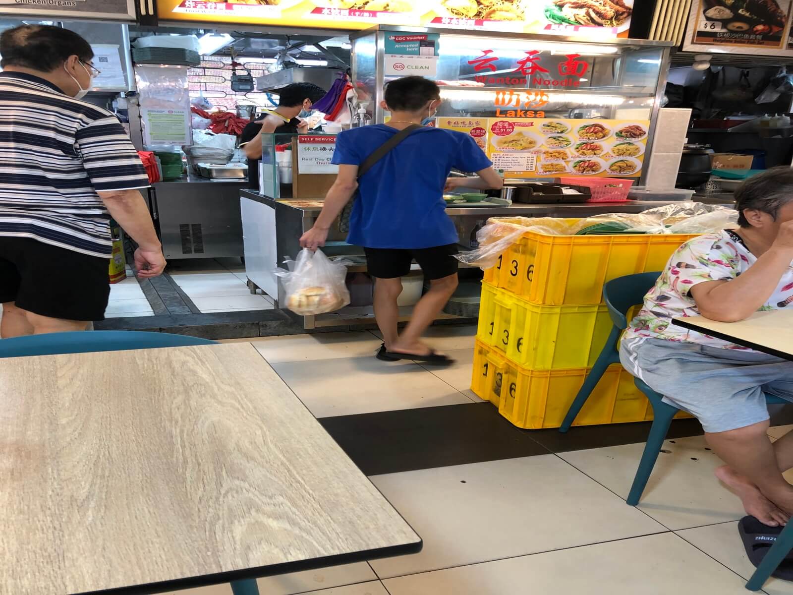 Wanton mee stall for takeover