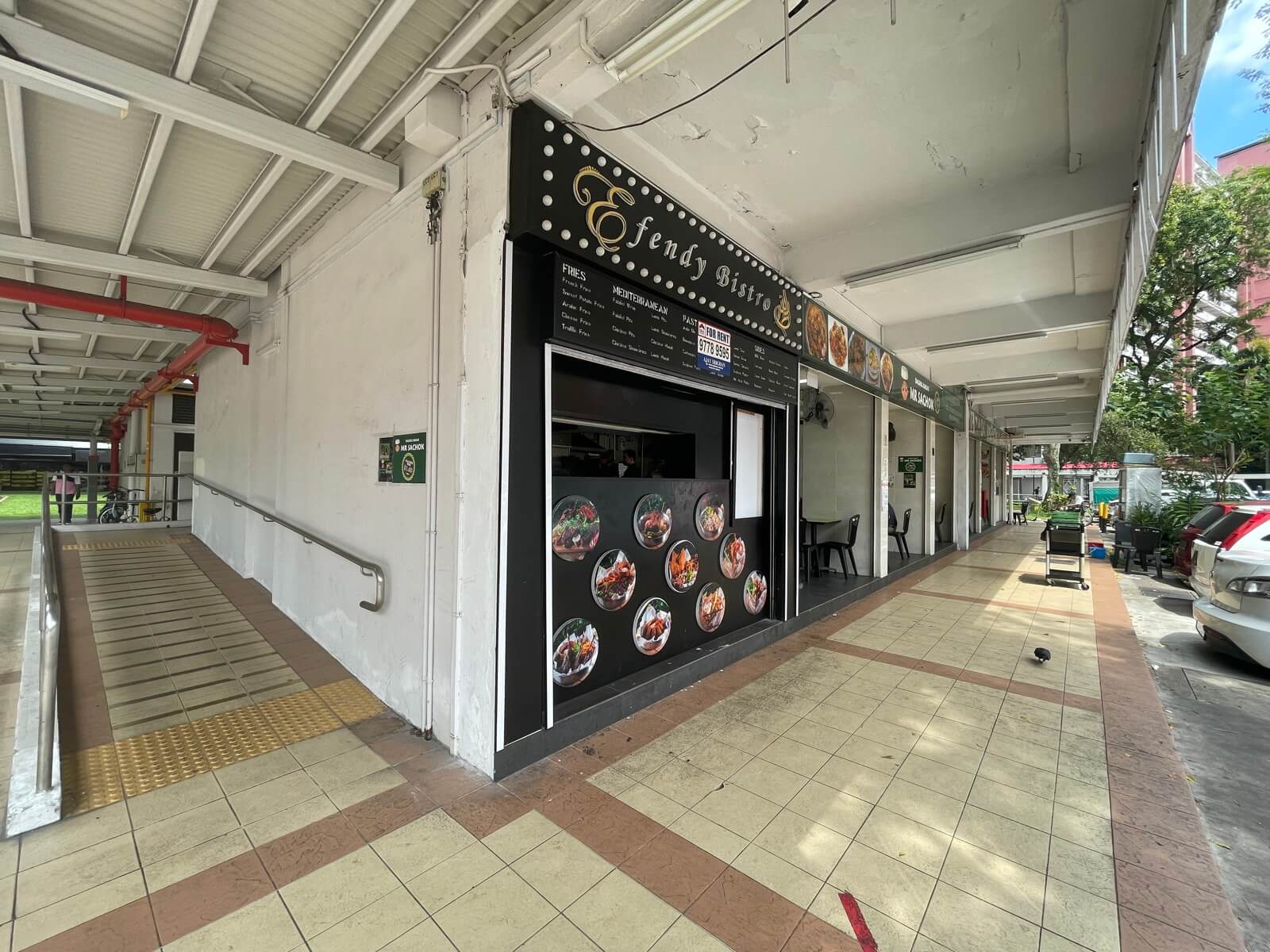 17 Beach Road High Human Traffic Eating House Stall For Rent!