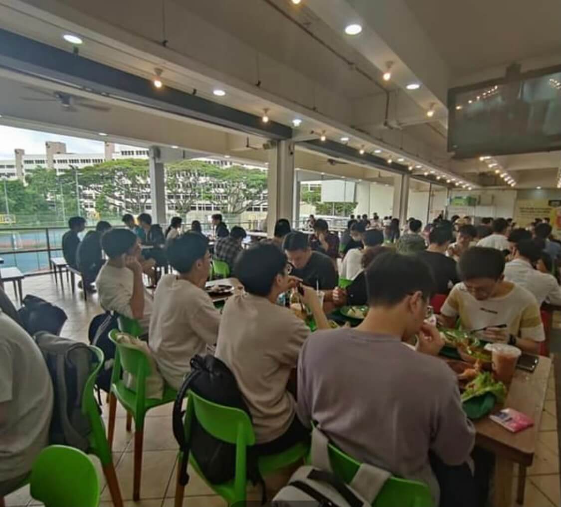 School canteen stall 