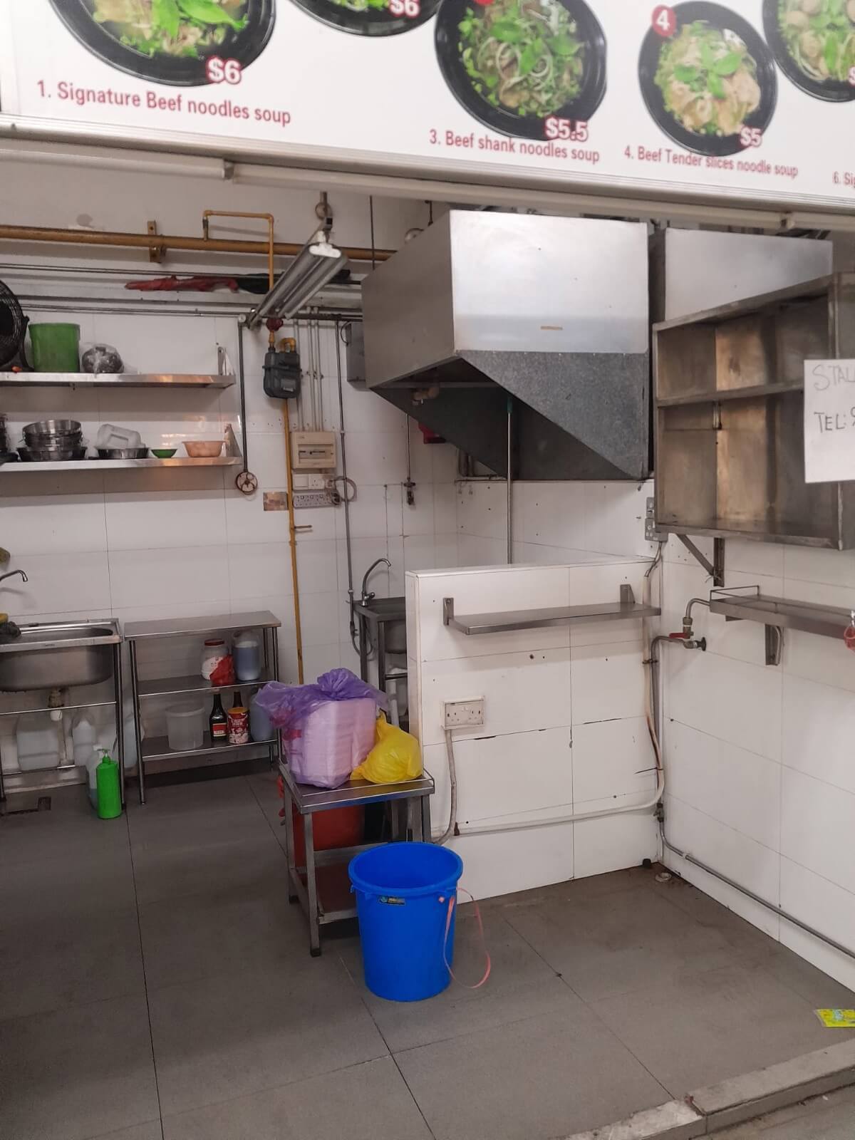 Stall for rent (cook anything)