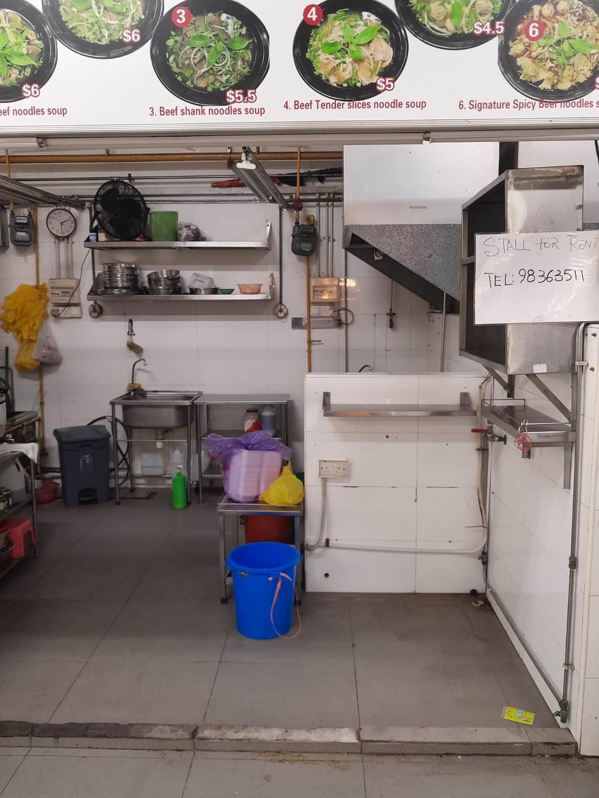 Stall for rent (cook anything)