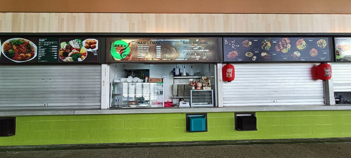 STALL FOR LEASE AVAILABLE @ Food Paradise, Republic Polytechnic 