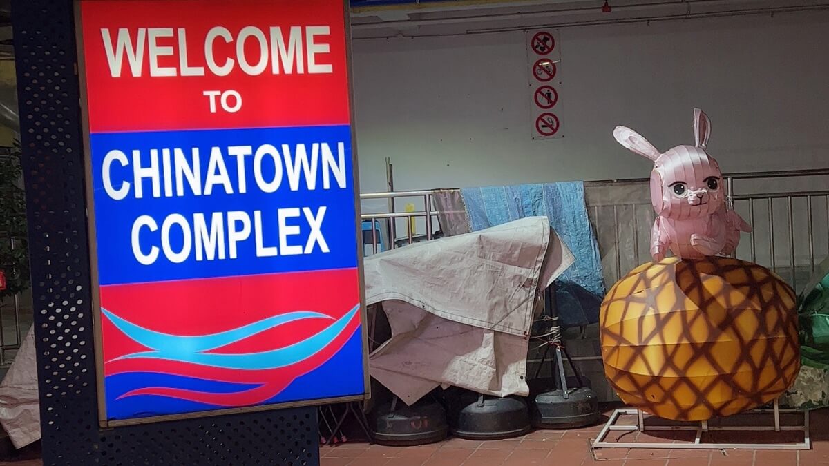 Chinatown Complex Hawker Stall For Rent