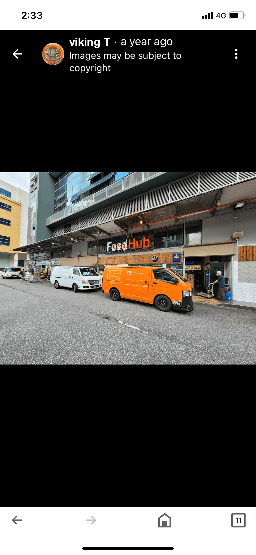 Food stall for takeover 