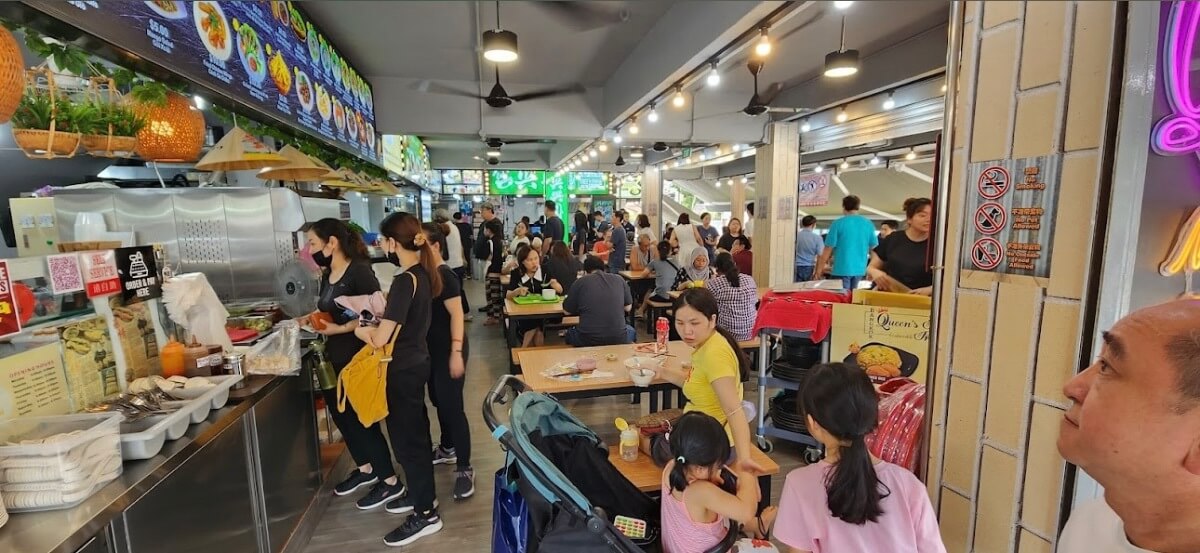 High traffic stall near MacPherson Mall for takeover 