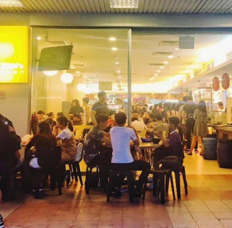 Aircon foodcourt at Bugis / Lavender 