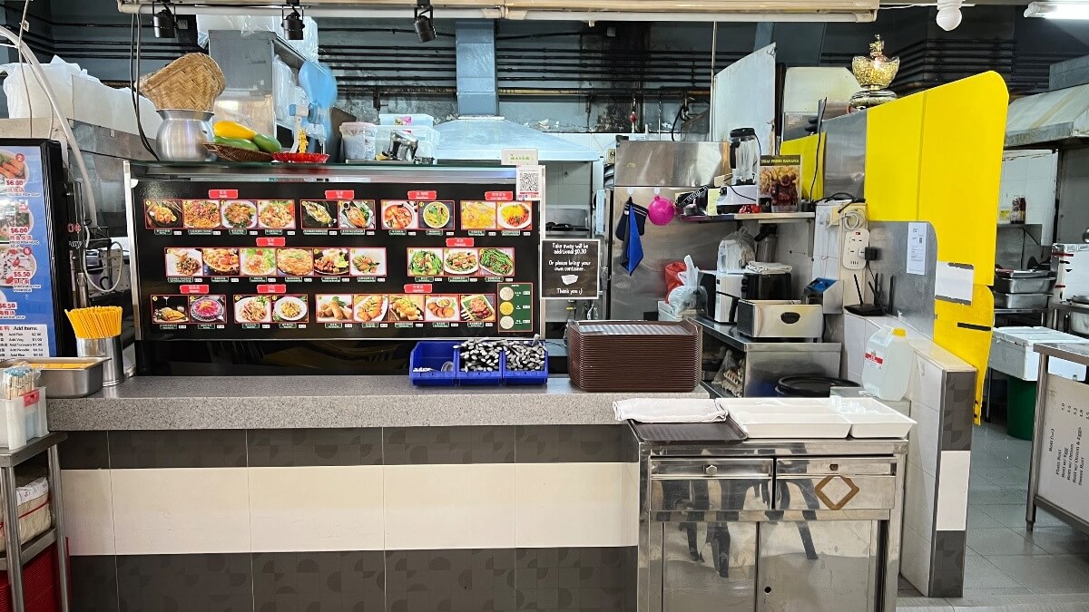 (No Contract) Food stall in kaki bukit for takeover