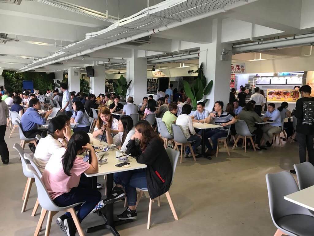 Newly renovated aircon canteen. No takeover. Fully fitted, incl tables and chairs. 