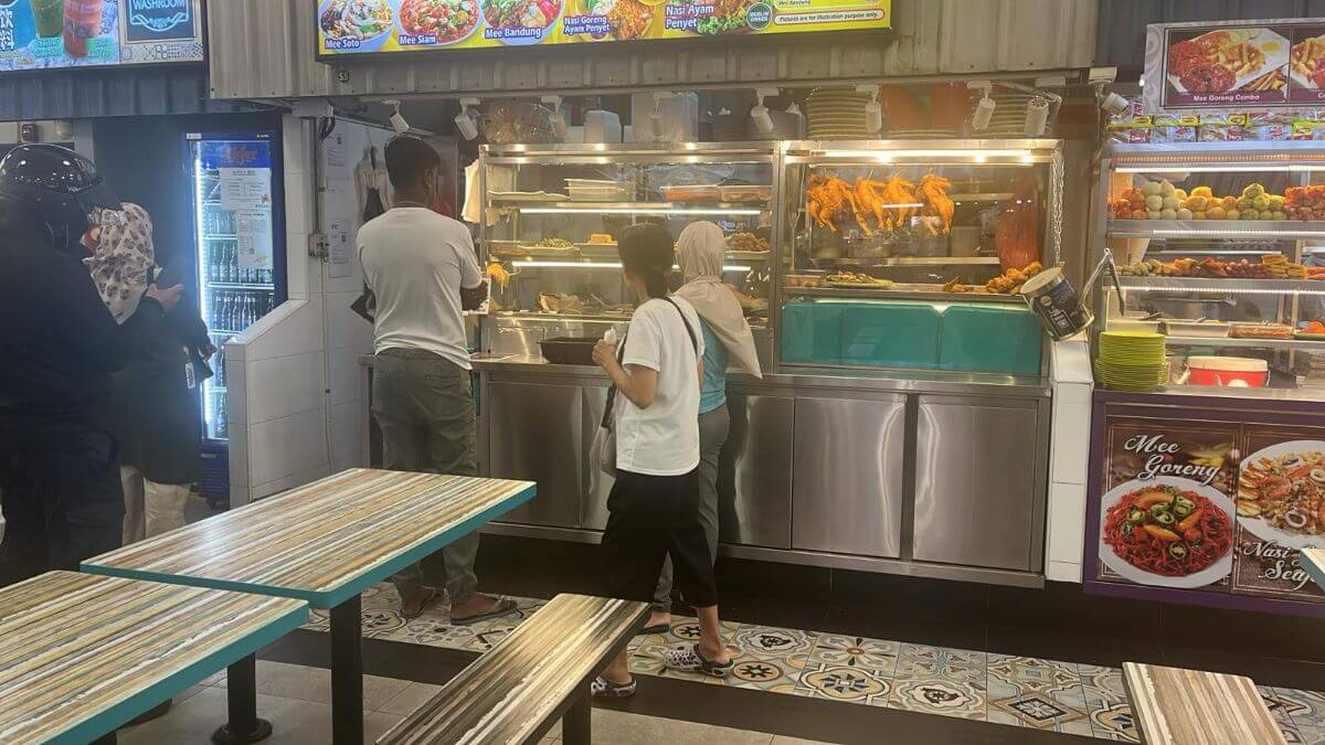 Malay food stall for takeover 