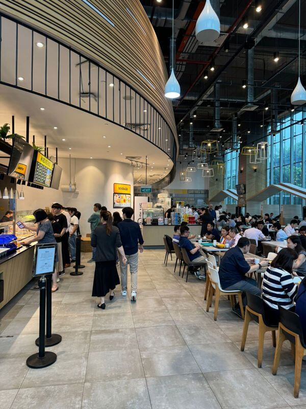 Newly Listed Aircon Foodcourt at Mapletree Business City