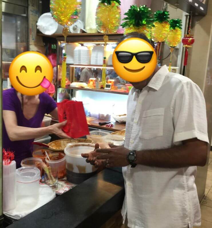 Famous Rojak Stall for Take Over at Chong Pang City 