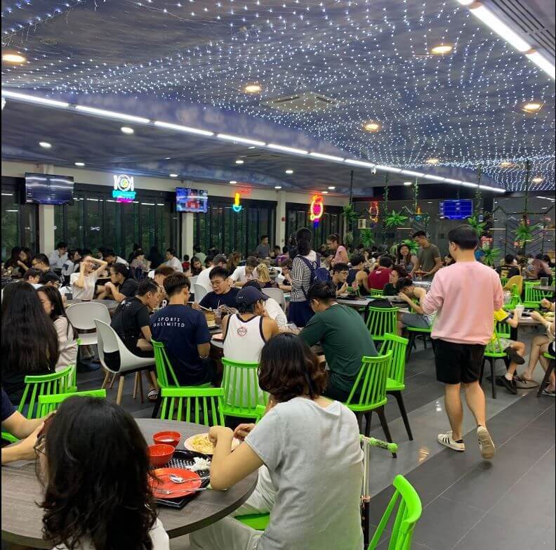 Aircon Foodcourt Stall For Rent @ NTU Canteen 2