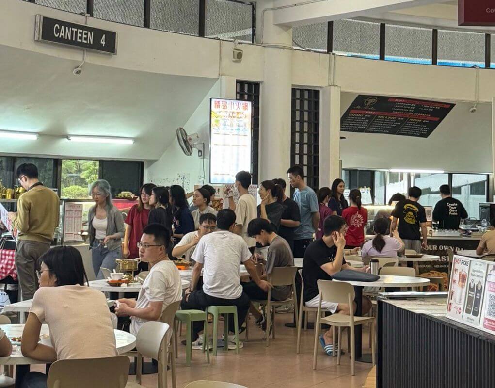 NTU Canteen 4 Stall for Rent! Prime Location 南大食堂 4 招租！黄金地段