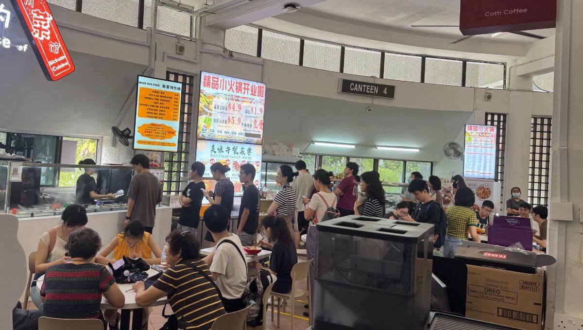 NTU Canteen 4 Stall for Rent! Prime Location 南大食堂 4 招租！黄金地段