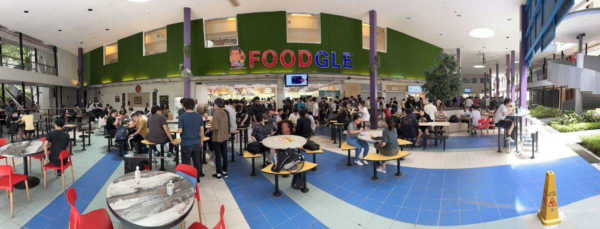 Singapore Poly Food Court 3 stall available for lease Super crowded low rent