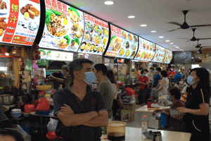 Crowded food stall for rent @ Bukit Batok Hougang Punggol