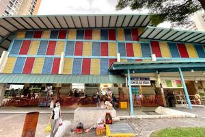 Cooked food stall right opposite Safra Mount Faber - Telok Blangah Crescent